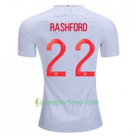 Koszulka Anglia Rashford 22 Domowe Koszulki Piłkarskie Mistrzostwa Świata 2018 